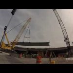 ORBP: Sterett Kobelco CK2500 girder install