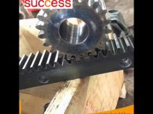 Precision Large Stainless Steel Spur Gear