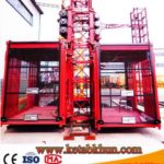 Rack and Pinion Construction Hoist for Lifting Passengers Saled to UAE Market