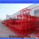 Single Cage Electric Powered High Rise Construction Hoist／ Elevator