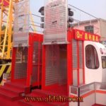 Single Cage Safety Sc Electric Construction Elevator for Sale