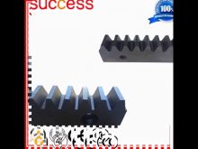 Steel Material And Hobbing Gear Rack And Pinion／ Cnc Machine Rack Gears