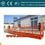 Swinging Steel Wire Rope Suspended Platform／Adjustable Height Construction Work Platform