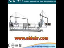 temporary suspended platform CE proved