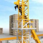 Tower Crane Assembly with Climber Demo