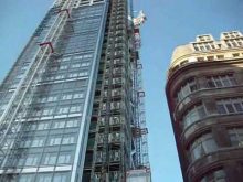 UBS Construction Hoists, Heron Tower London